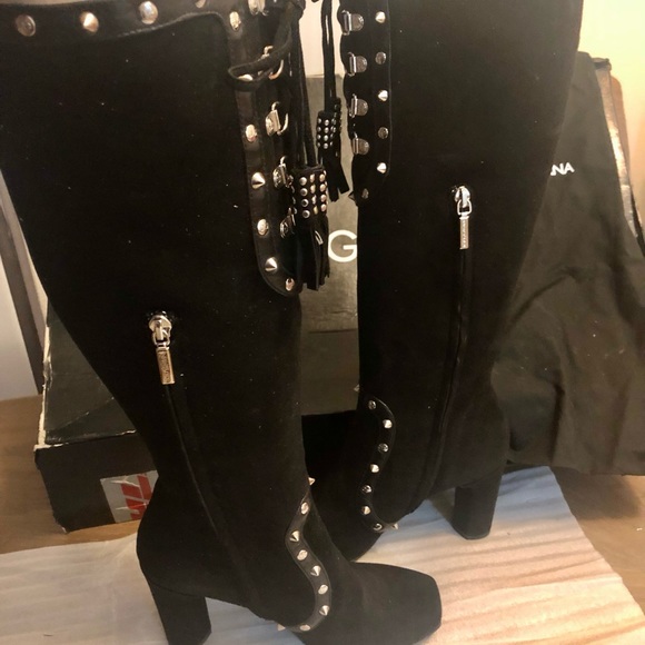 Dolce & Gabbana Vero Cuoio Suede boots, NWT Size 6 - Picture 4 of 14